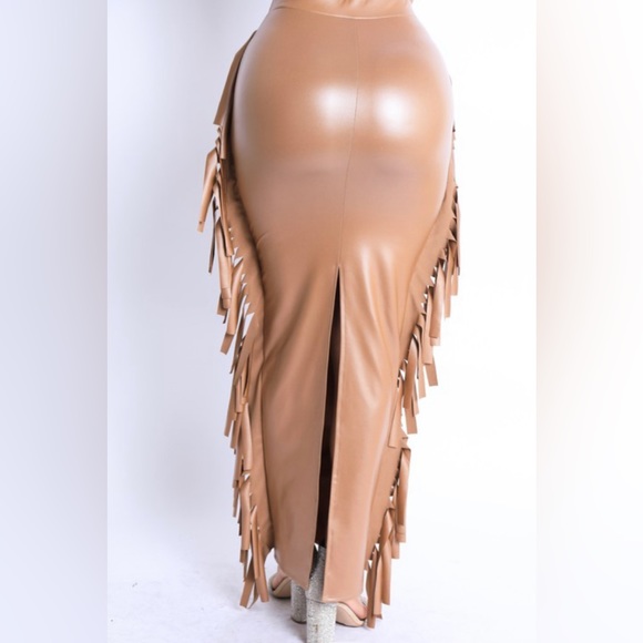 NWT Leather Skirt - Picture 4 of 6